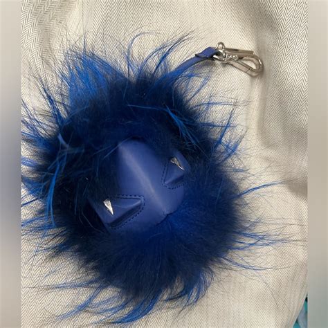 fendi bag keychain|fendi monster keychain.